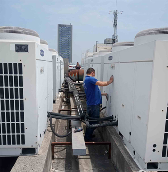 山南市中央空调制热和不制冷系统维修方法